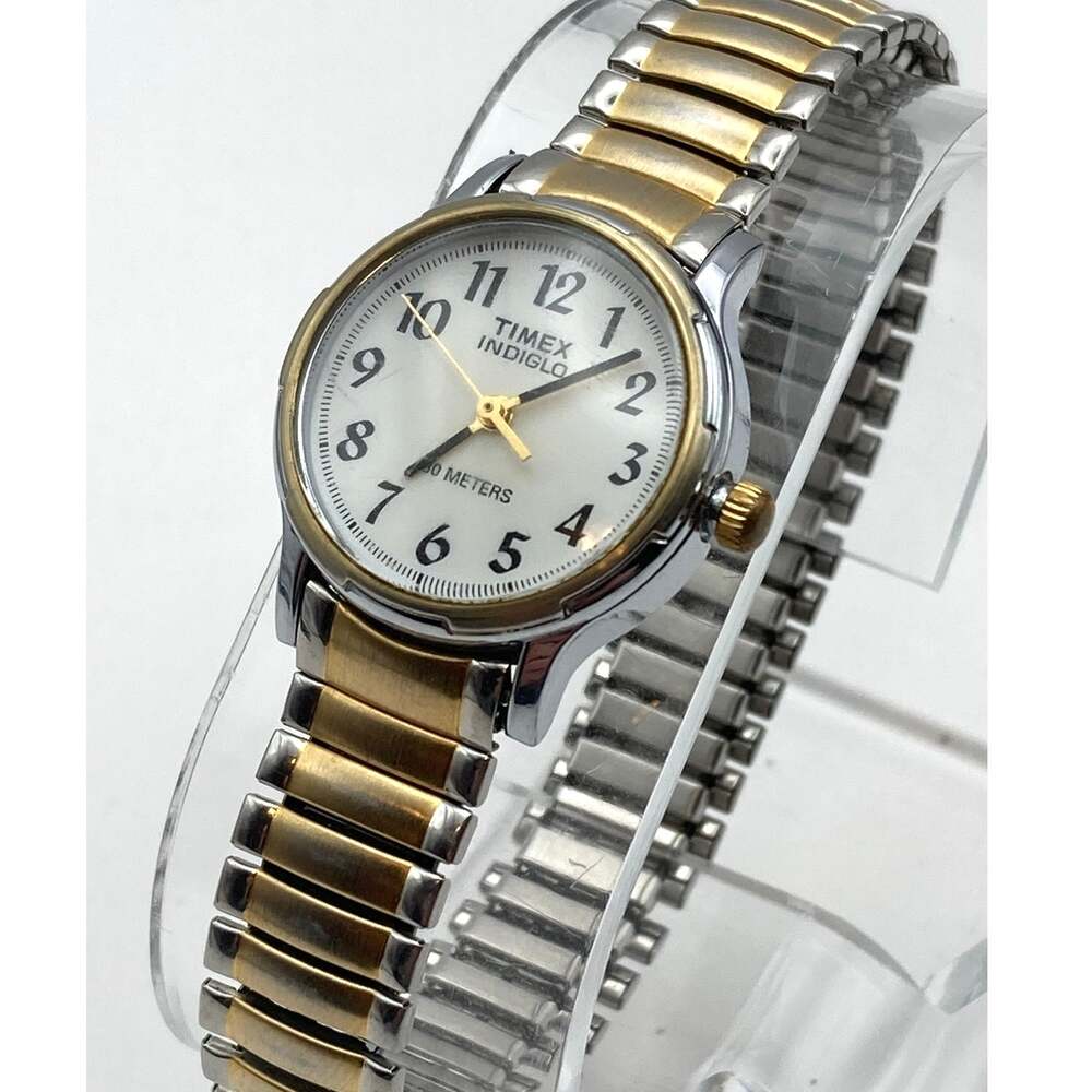 VTG Timex Easy Reader Women's Watch 24mm - Fresh Battery Expandable WR30m
